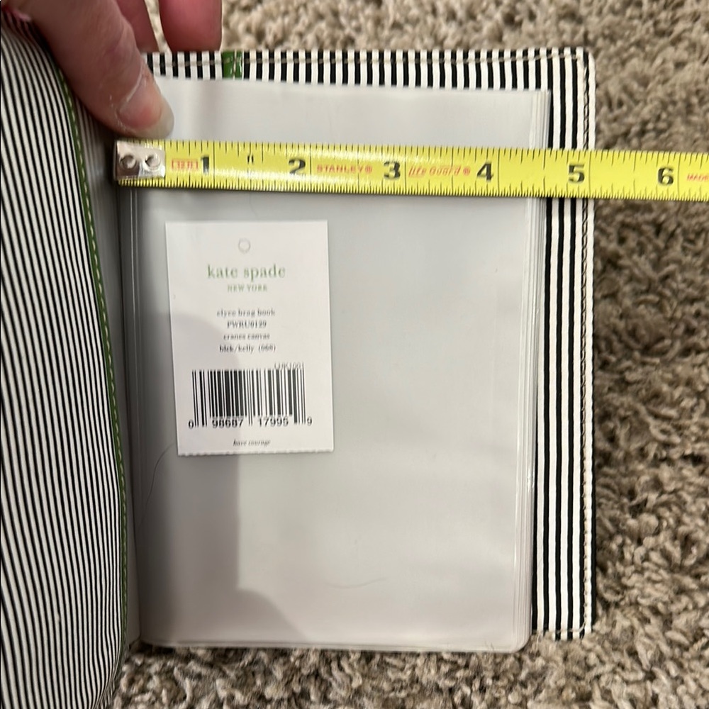 Kate Spade Black photo album NWT - Picture 8 of 8